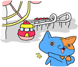 Blue Cats 2 sticker #1780472