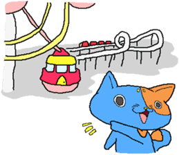 Blue Cats 2 sticker #1780472