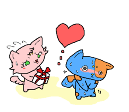 Blue Cats 2 sticker #1780476