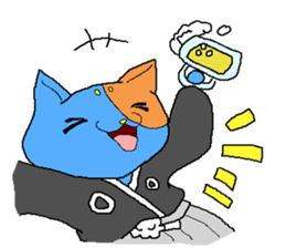 Blue Cats 2 sticker #1780481