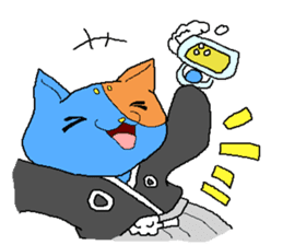 Blue Cats 2 sticker #1780481