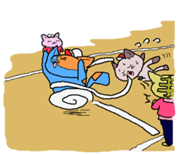 Blue Cats 2 sticker #1780482