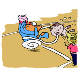 Blue Cats 2 sticker #1780482