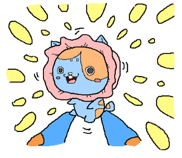 Blue Cats 2 sticker #1780486