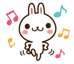 Positive rabbit & Negative rabbit sticker #1780755