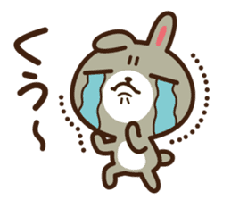 Positive rabbit & Negative rabbit sticker #1780757