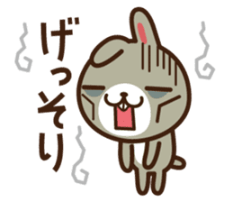 Positive rabbit & Negative rabbit sticker #1780760