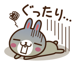 Positive rabbit & Negative rabbit sticker #1780768