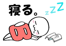 Blood type B sticker sticker #1780829