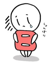 Blood type B sticker sticker #1780839