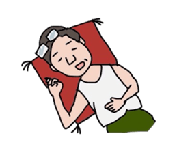 I am a worrier. sticker #1780884