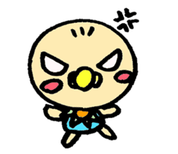 To Daddy From Chirolu sticker #1781085