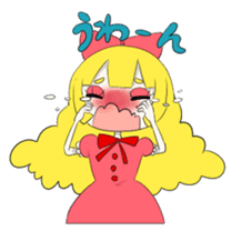 Gothic girl&Lolita girl sticker #1781865