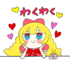 Gothic girl&Lolita girl sticker #1781868