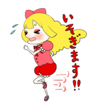 Gothic girl&Lolita girl sticker #1781873