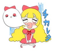 Gothic girl&Lolita girl sticker #1781876