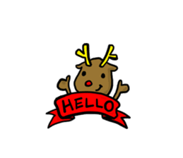 Toy-kun of reindeer sticker #1781969