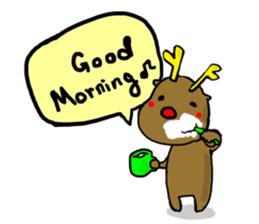 Toy-kun of reindeer sticker #1781970