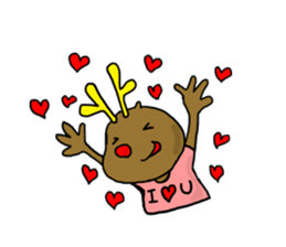 Toy-kun of reindeer sticker #1781979