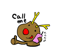 Toy-kun of reindeer sticker #1781997