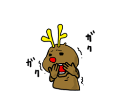 Toy-kun of reindeer sticker #1782005