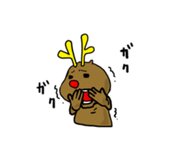 Toy-kun of reindeer sticker #1782005