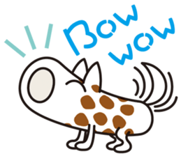 Fish sausage dog sticker #1782529