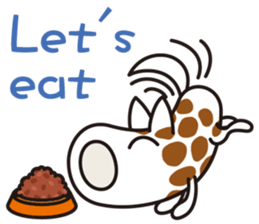 Fish sausage dog sticker #1782532