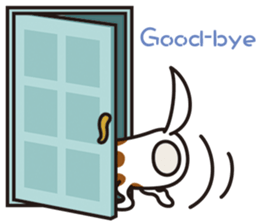 Fish sausage dog sticker #1782536