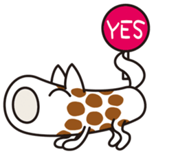 Fish sausage dog sticker #1782537