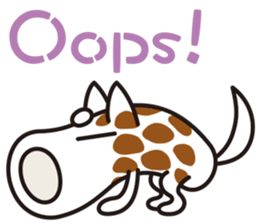 Fish sausage dog sticker #1782546