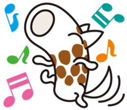 Fish sausage dog sticker #1782560