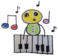 Jump out! My scribble sticker #1782650