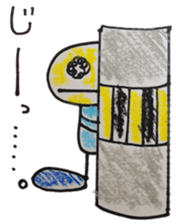 Jump out! My scribble sticker #1782651