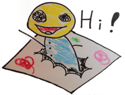 Jump out! My scribble sticker #1782660