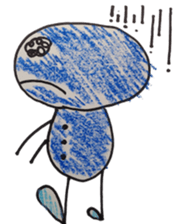 Jump out! My scribble sticker #1782684