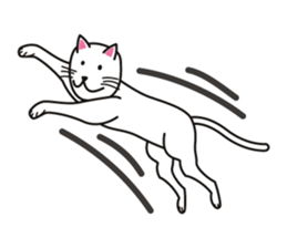 White Cat Challenge sticker #1782933