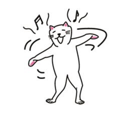 White Cat Challenge sticker #1782942