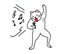 White Cat Challenge sticker #1782952