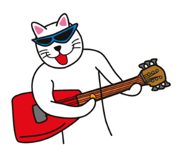White Cat Challenge sticker #1782960