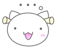 Whimsical Nyanko everyday sticker #1783053