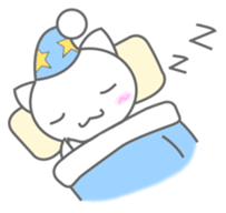 Whimsical Nyanko everyday sticker #1783073