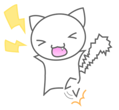 Whimsical Nyanko everyday sticker #1783075
