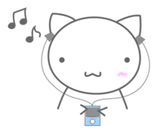 Whimsical Nyanko everyday sticker #1783086