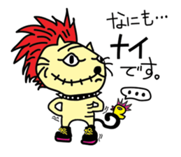 cat punks. sticker #1783465