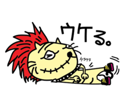 cat punks. sticker #1783466