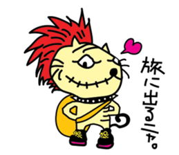 cat punks. sticker #1783468