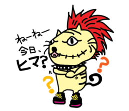 cat punks. sticker #1783472