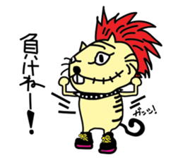 cat punks. sticker #1783473