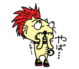 cat punks. sticker #1783477